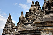 Prambanan - Candi Lara Jonggrang, gargoyles in the form of a 'makara' 